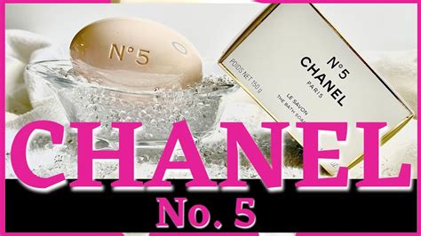 chanel number 5 bath soap.